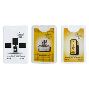 عطر جیبی مردانه اسمارت کالکشن مدل بلک افغان ویکند وان میلیون حجم 20 میلی لیتر بسته 3 عددی